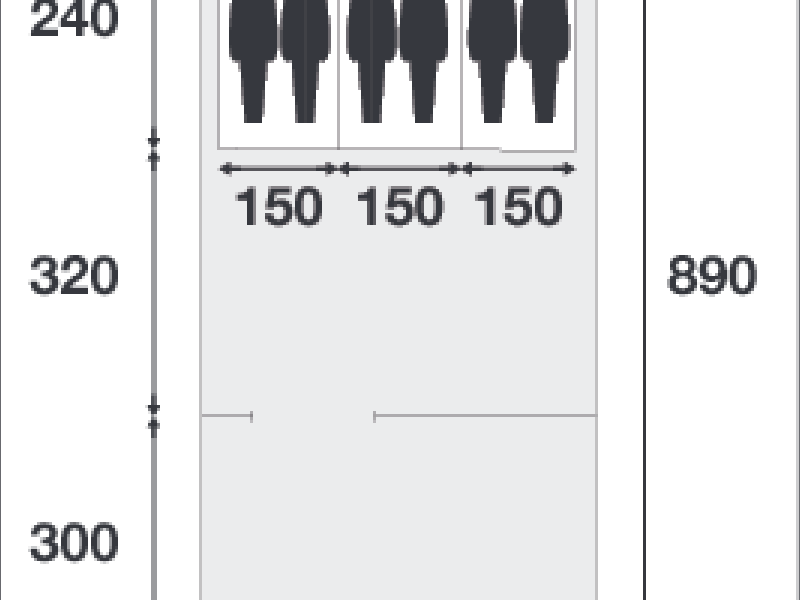 indeling tent